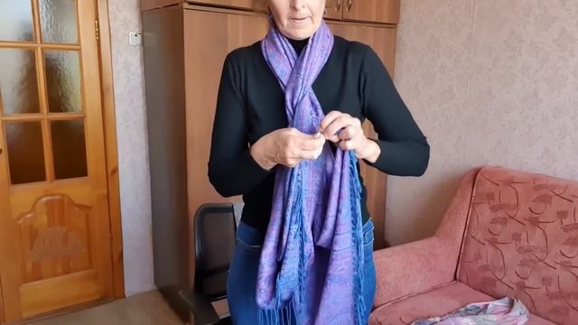 7 самых простых способов для красивого ношения шарфа или палантина. смотреть онлайн