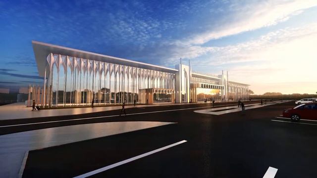 Проект аэропорта в г. Туркестан смотреть онлайн
