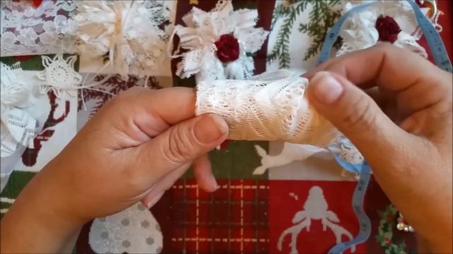 25 days of Christmas YouTube Hop Shabby Chic Ornament baubles, hearts, Christmas decor ideas смотреть онлайн