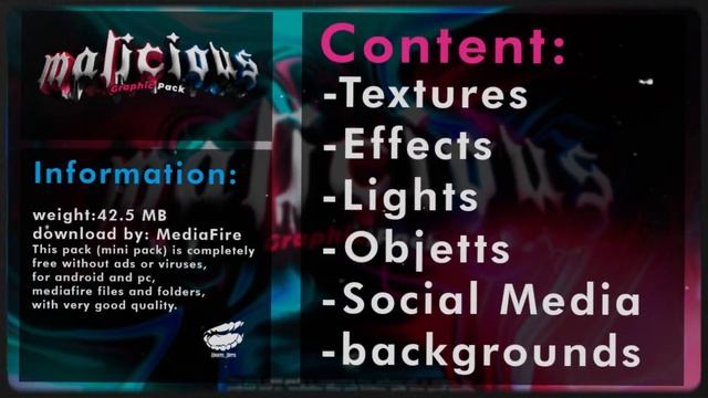 Malicious Pack - Photoshop Graphic Pack - Free Download (2022) смотреть онлайн
