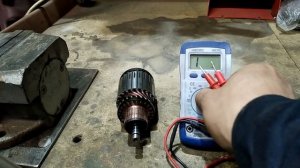 как правильно проверить якорь стартера?