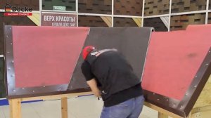 Монтаж ендового ковра для мягкой кровли Дёке Docke