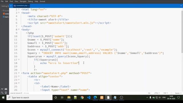how to add sweet alert смотреть онлайн