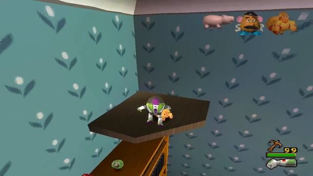 Toy Story 2 Action Game - God Mode! (PSX Hacks!) смотреть онлайн
