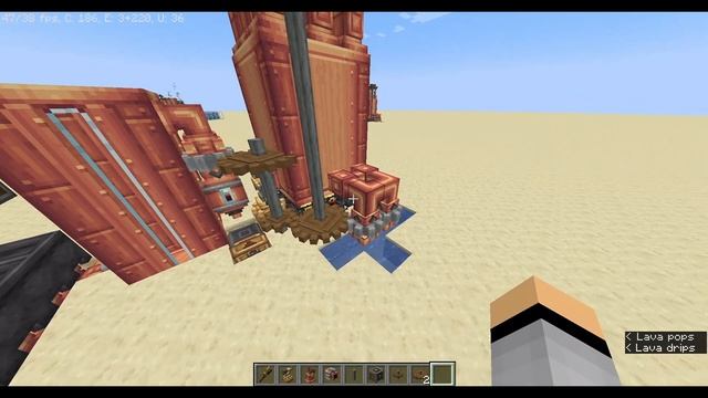 How to make a steam engine with Create Mod Easily! | #createmod #moddedminecraft #minecraft смотреть онлайн