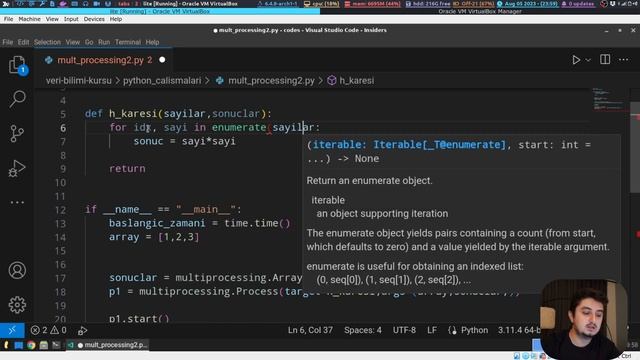 Python Eğitim Serisi | 28_Python da Multiprocessing Veri Okuma Memory Share смотреть онлайн