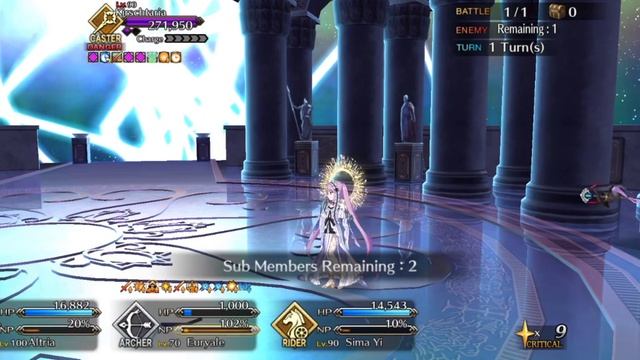 【FGO】Euryale 3T Wodime (6th Anniversary Memorial Quest)【Fate/Grand Order】 смотреть онлайн