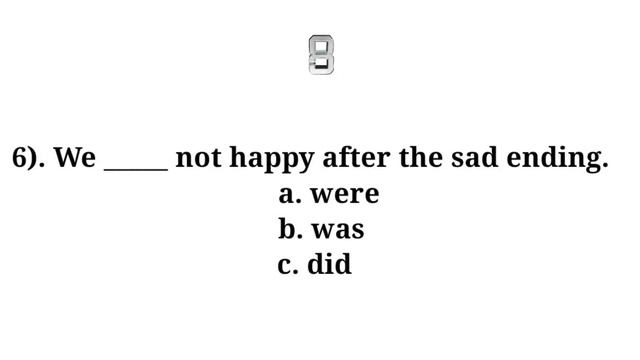 English Test Past Simple Quiz . смотреть онлайн