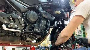 Обслуживание мотоцикла Yamaha xj 6 diversion