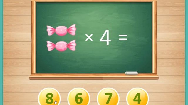 УЧИМ УМНОЖЕНИЕ. Развивающая игра для детей. Математика для детей. Тренируем таблицу умножения смотреть онлайн