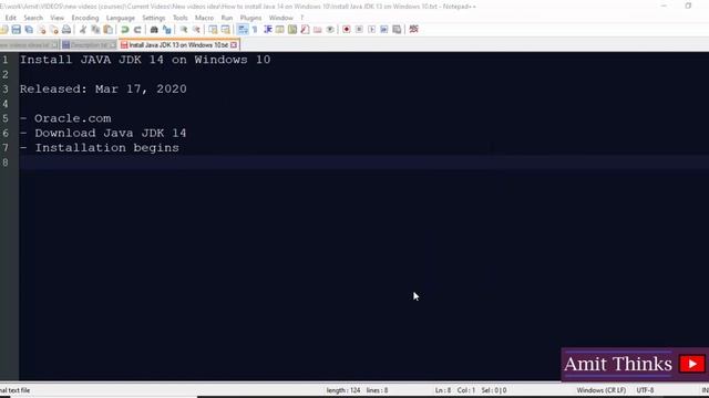 How to Download and Install Oracle Java 14 (JDK 14) on Windows 10 смотреть онлайн