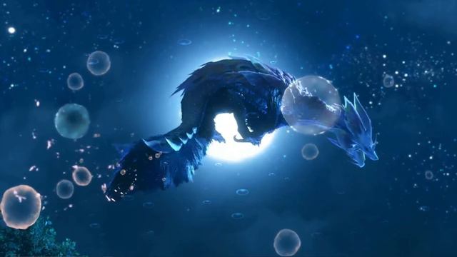 Monster hunter rise Mizutsune Animated Wallpaper смотреть онлайн