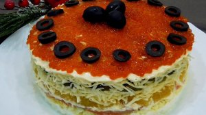 Салат "Чёрный жемчуг"