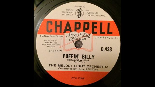PUFFIN' BILLY (Edward White) The Telecast Orchestra C.433