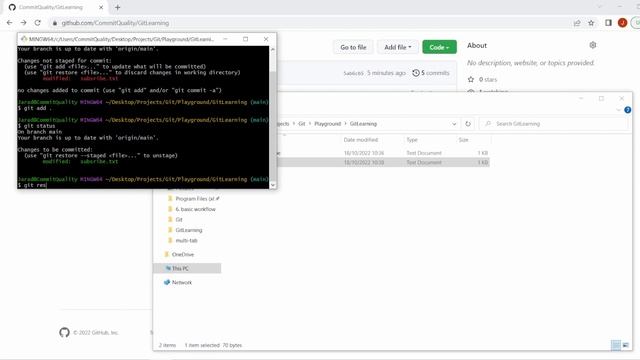 7. How to ROLLBACK changes in Git смотреть онлайн