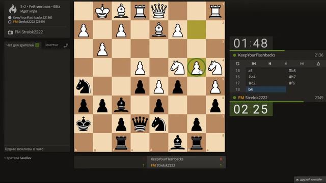 FM Pavlovski Y. (2288) - Vlasov A. (2004) КУБОК смотреть онлайн