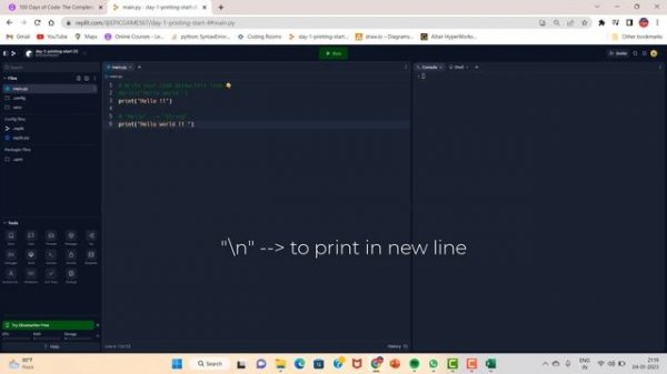 Python basic tutorial #1 || Print function