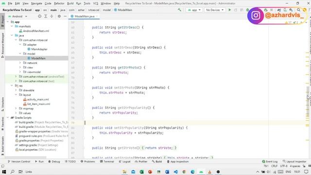 Tutorial Export RecyclerView to Excel dengan Android Studio смотреть онлайн