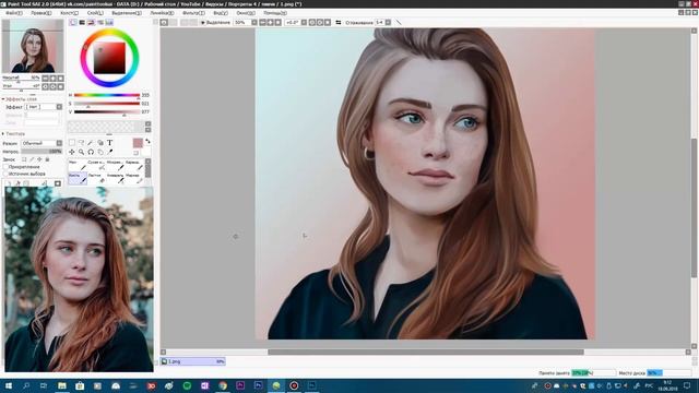 Заканчиваю портреты подписчиков #5 смотреть онлайн