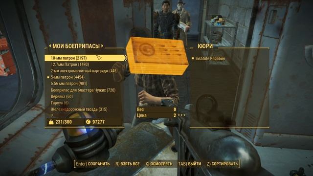 Fallout 4 Часть 250 Нарвался на ваншотищего анклавовца в бункере Кочитуате смотреть онлайн