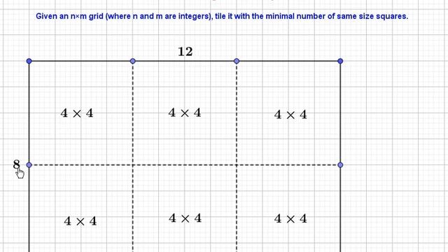 Tiling a rectangle with the fewest squares (with python implementation)|Number theory Algorithms смотреть онлайн