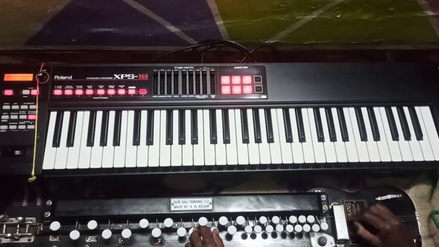 baharo phool barsao song on keyboard and banjo #rohitmhatre banjo смотреть онлайн