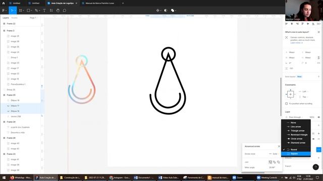 APRENDA A CRIAR UM LOGOTIPO PELO FIGMA смотреть онлайн