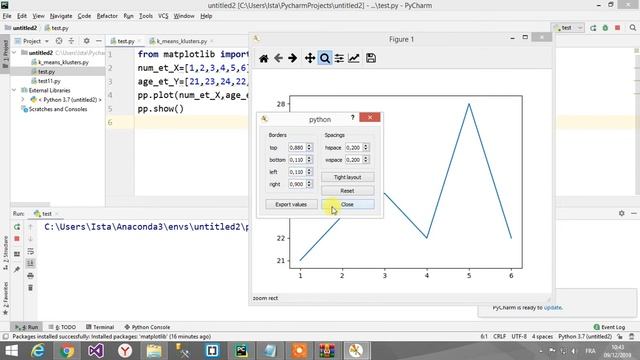 Python (بالمغربي) Partie 84.. MatPlotLib #2.. Big Data #14 ...Initiation matplotlib .. смотреть онлайн