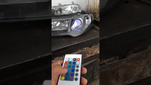 Devil eye RGB с Пулть управлением для Нексия 2 Nexia 2 в Узбекистан ( часть 1 ) смотреть онлайн