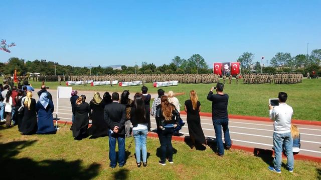 Serkan Şahinoğlu 23'uncu Mot. Piyade Alayi SAMANDIRA Askeri Yemin Töreni смотреть онлайн