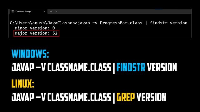 Finding the Java version of a class file | 60 seconds | Shortorial смотреть онлайн