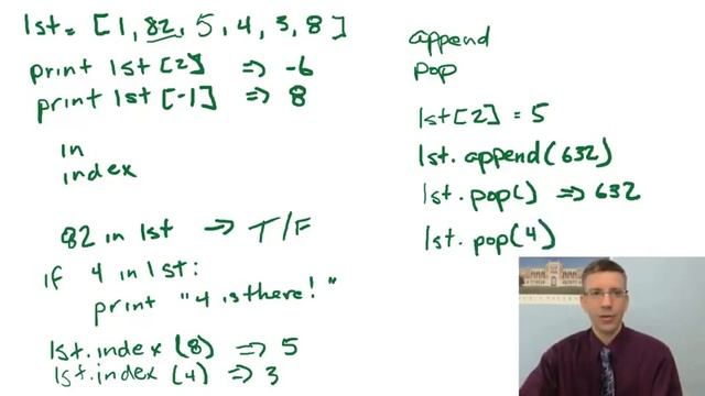9 2 List methods смотреть онлайн
