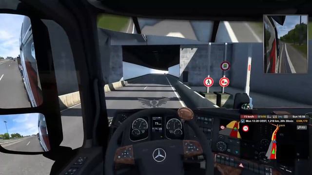 From Poland to Italy / Euro Truck Simulator 2 / Part 3 смотреть онлайн