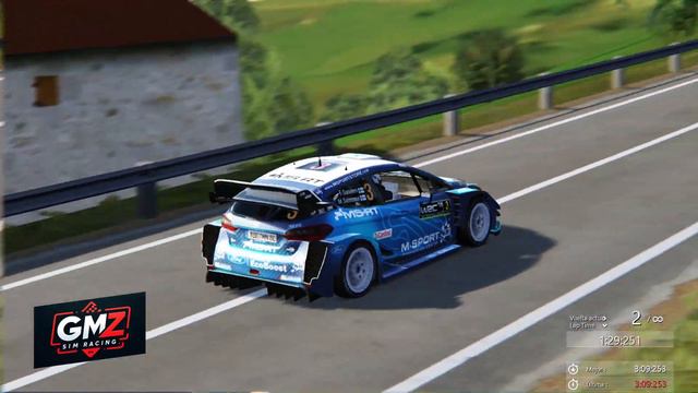 Ford Fiesta WRC+ 2019 Subida a Alisas - Assetto Corsa Rally смотреть онлайн