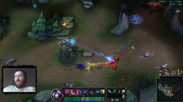 League of Legends Учусь играть ! смотреть онлайн