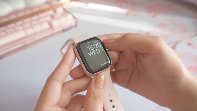 PINK iPhone 15 Plus & Apple Watch series 9 unboxing ? cozy pink aesthetic asmr ✨ maono gamerwave смотреть онлайн