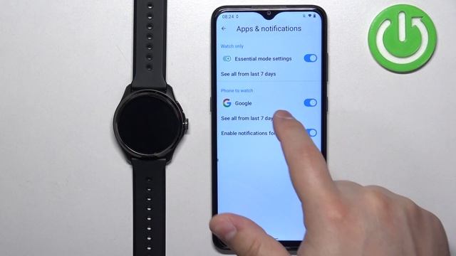 How to Enable Android Phone Notifications on MOBVOI TicWatch Pro 5 смотреть онлайн