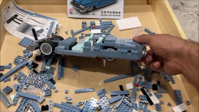 MOC lego Cadillac Eldorado REVIEW смотреть онлайн