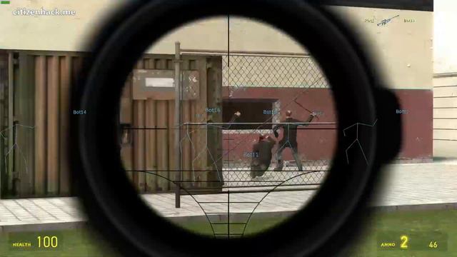 Garry's Mod Smart Aim Showcase | Citizen Hack смотреть онлайн