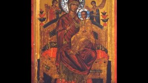 Тропарь  Божией Матери Пред Иконой  Ее Всецарица