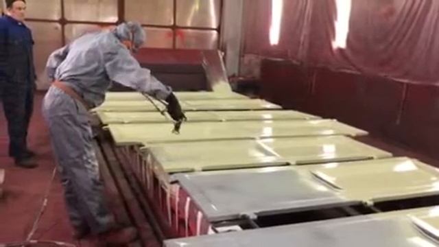 Окраска комбинированным методом. Graco Merkur ES. Грунт BASF смотреть онлайн