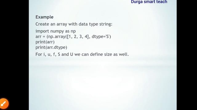 Datatypes in Numpy смотреть онлайн
