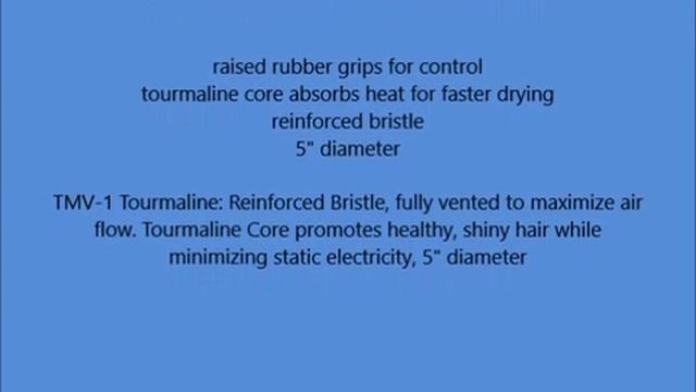 Phillips Tourmaline 5 Inch  Round Brush   TMV 1