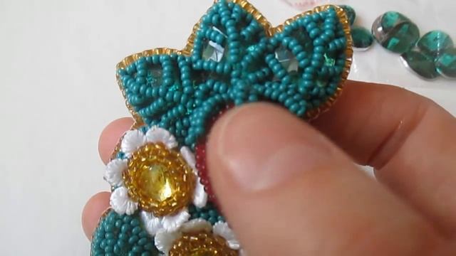 Брошь "Земляника". ЛюПетра. смотреть онлайн