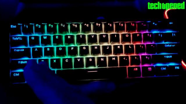 Kemove Shadow 61 unboxing and review vs Blitzwolf BW KB-1 смотреть онлайн