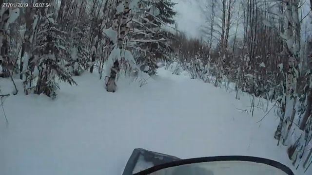 Поездка на толкаче после снегопада (продолжение) смотреть онлайн