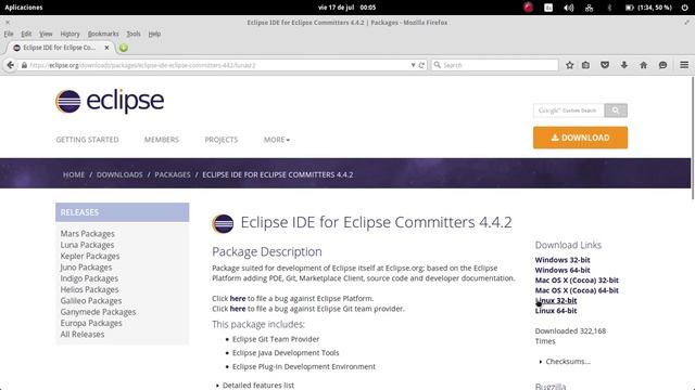 Instalar Oracle JDK8 y Eclipse Luna en Linux (Elementary OS Freya) смотреть онлайн