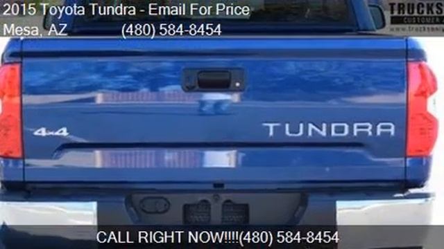 2015 Toyota Tundra SR5 4x4 4dr CrewMax Cab Pickup SB (5.7L V смотреть онлайн