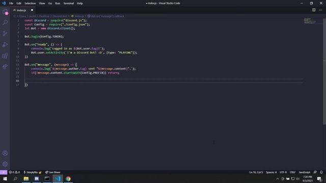 [Part 2] How to make a Discord Economy Bot смотреть онлайн