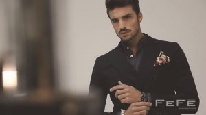 ...FEFE' backstage SS14 with Mariano Di Vaio...